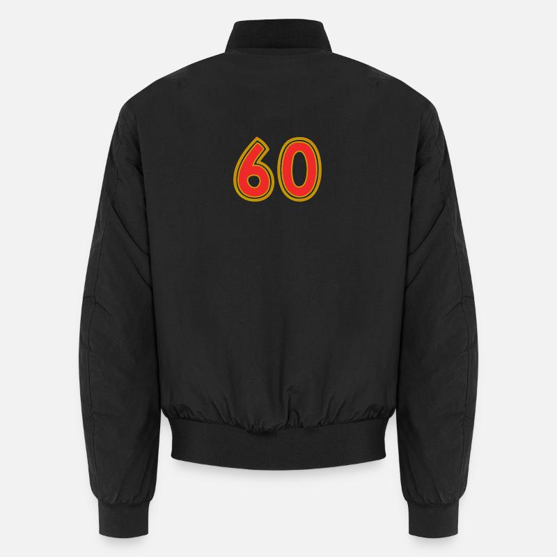 60. 60 ANS. 60e ANNIVERSAIRE. ANNIVERSAIRE 60 ANS. Bomber unisexe