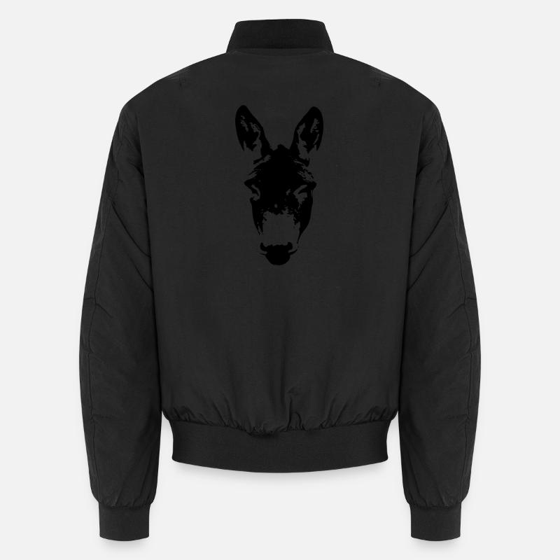 Donkey - Unisex Bomber Jacket - black