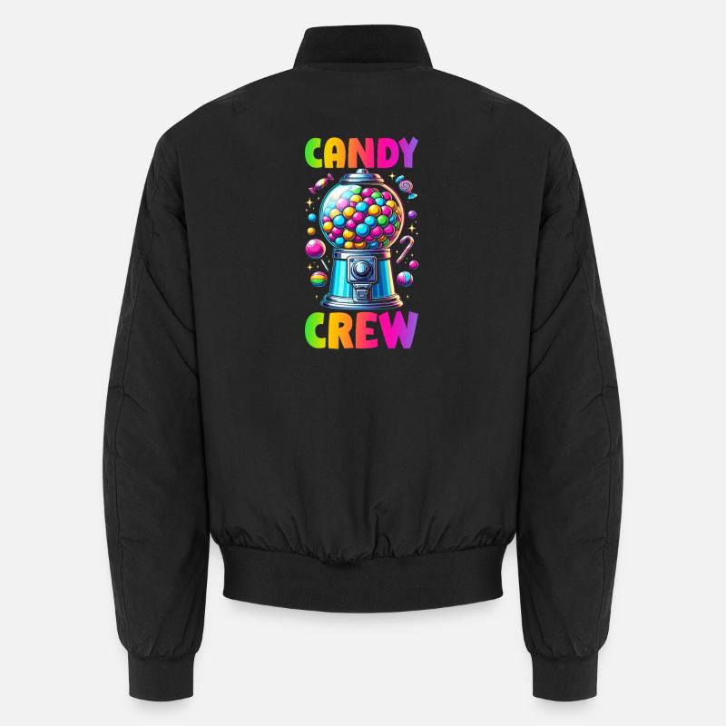 Candy Crew Décoration Candy Lover Sweet Tooth Bomber unisexe