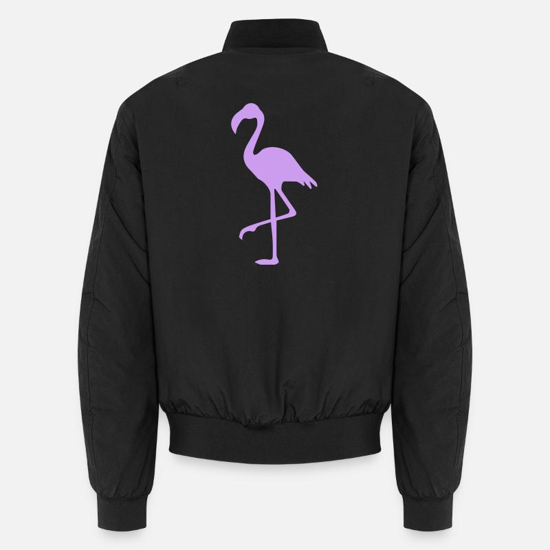 Flamant - Bomber unisexe - noir