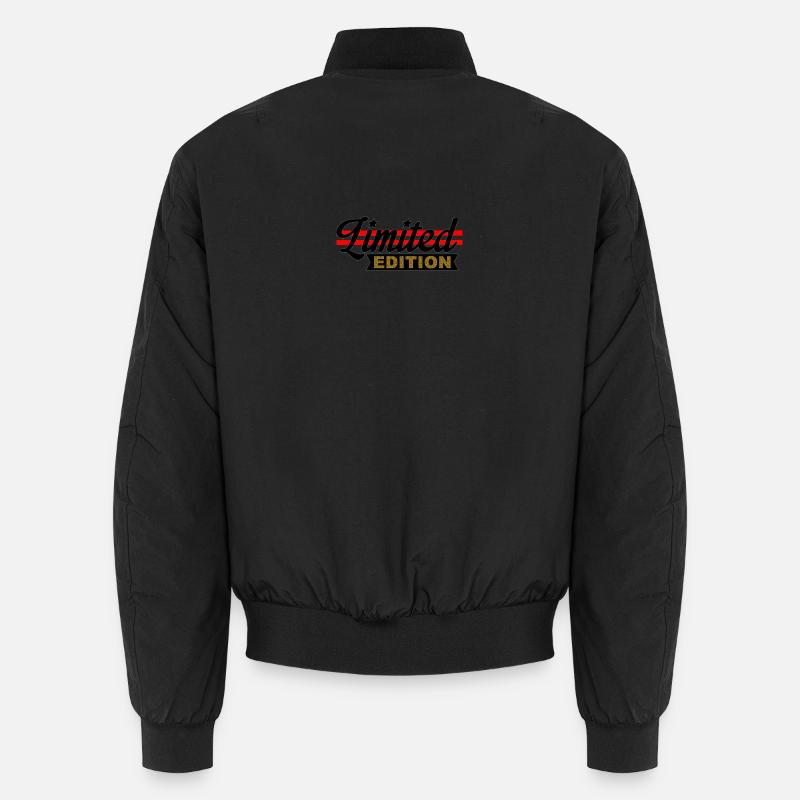 Inspired Night Star Zone Print - Unisex Bomber Jacket - black