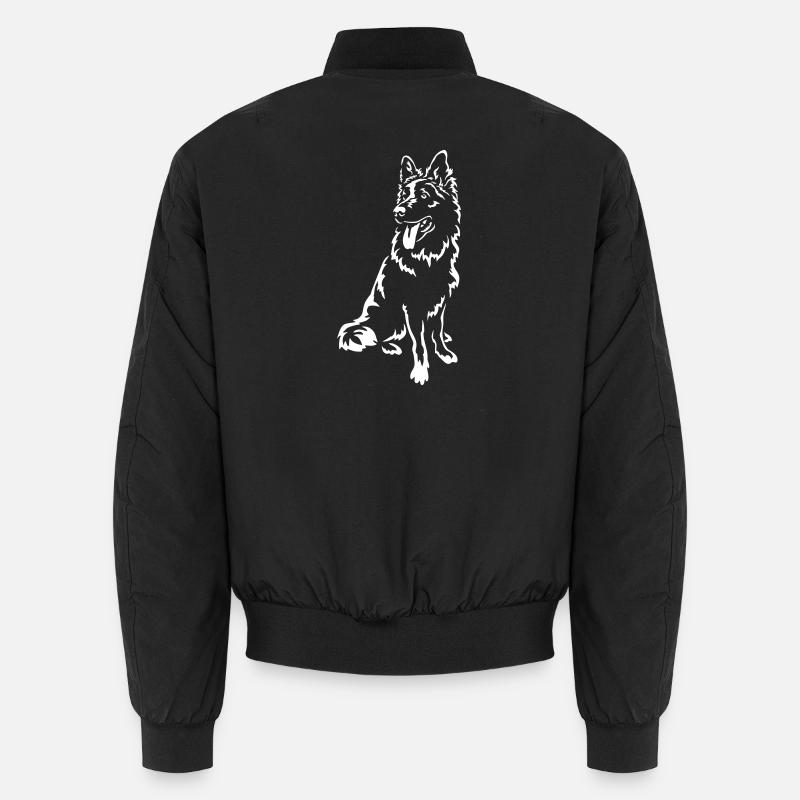 Swiss Shepherd "Black Edition" - Unisex Bomber Jacket - black
