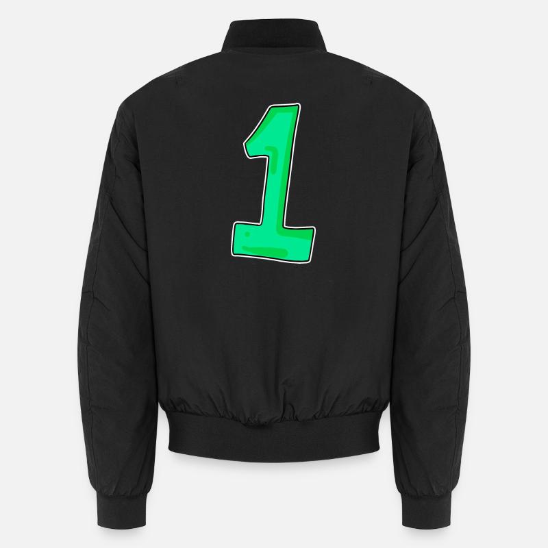 1 green Unisex Bomber Jacket