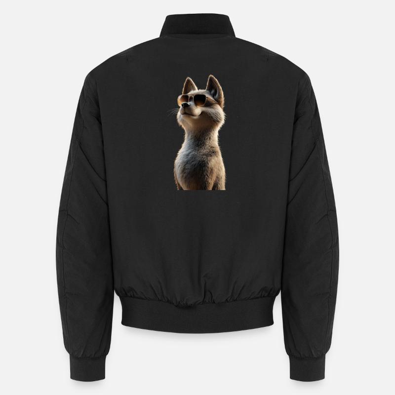Wolf Liebe Wölfe Wolfsrudel Wolfshund Wilder Wolf Unisex Bomberjacke