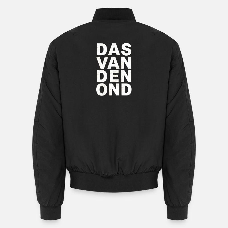 Das van den ond. Antwerpen Dialekt Hemden Unisex Bomberjacke