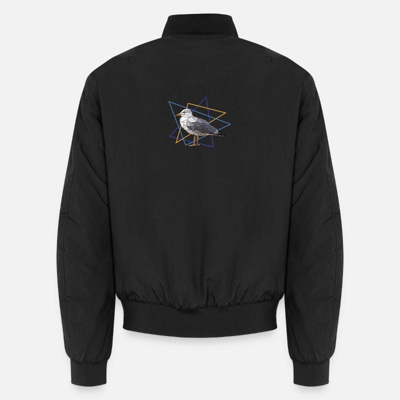 Mouette - Bomber unisexe - noir