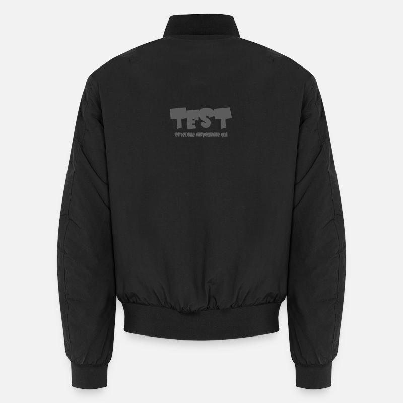 Testosterone - Unisex Bomber Jacket - black