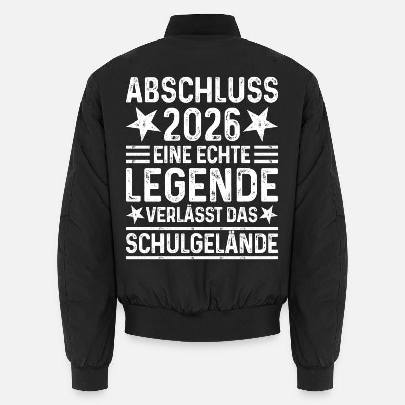 Remise des diplômes 2026 Legend quitte l’enceinte de l’école Bomber unisexe