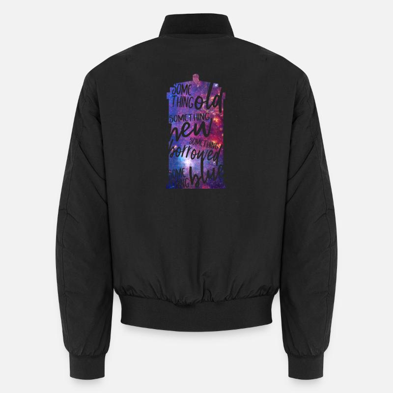 Quelque chose de vieux - Bomber unisexe - noir