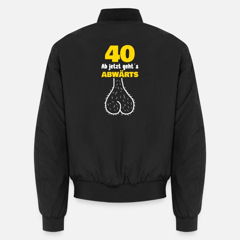 40. Geburtstag Männer Unisex Bomberjacke
