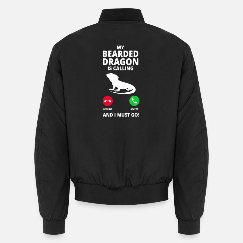 Bearded Dragon Call Unisex Bomber Jacket