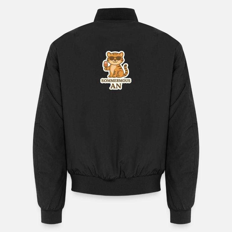 Ferien - Unisex Bomberjacke - Schwarz