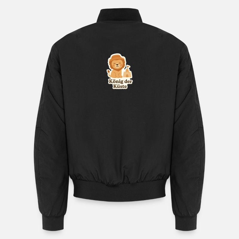König der Küste Unisex Bomberjacke