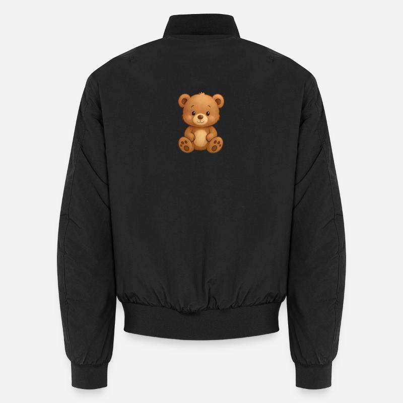 Teddybär Unisex Bomberjacke