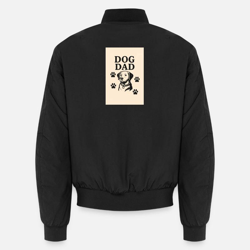 Dog Dad  Unisex Bomber Jacket