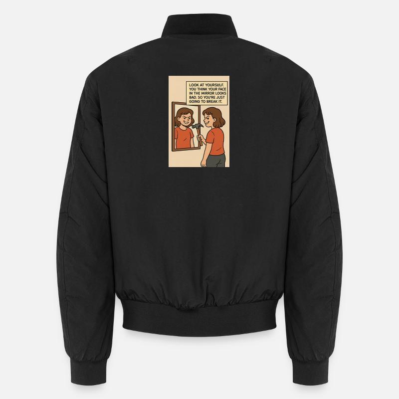 Modern Art Unisex Bomber Jacket