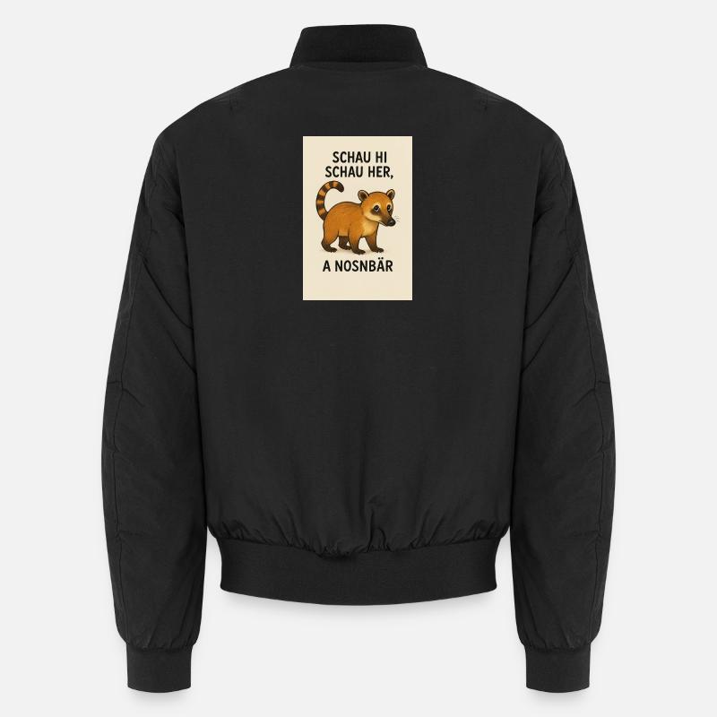 Nosnbär - Bomber unisexe - noir