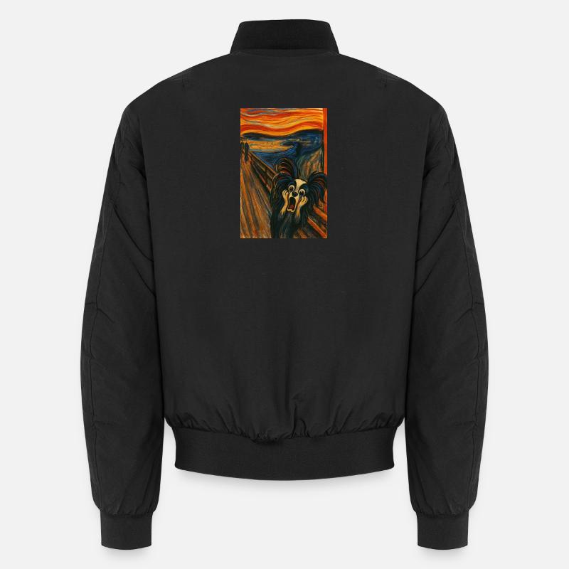 The scream papillon Jesko - Unisex Bomber Jacket - black