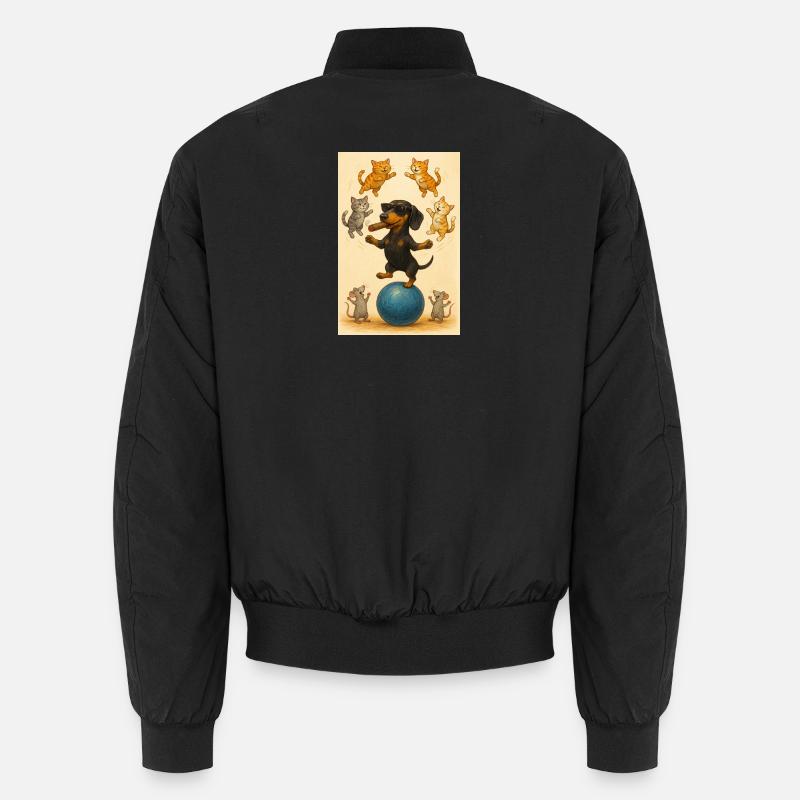 file_00000000ab2c6246b7087c730e3ac5a3 - Bomber unisexe - noir