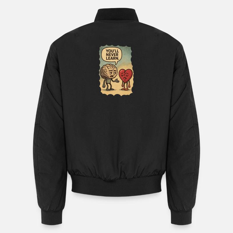 Heart over Head Unisex Bomberjacke