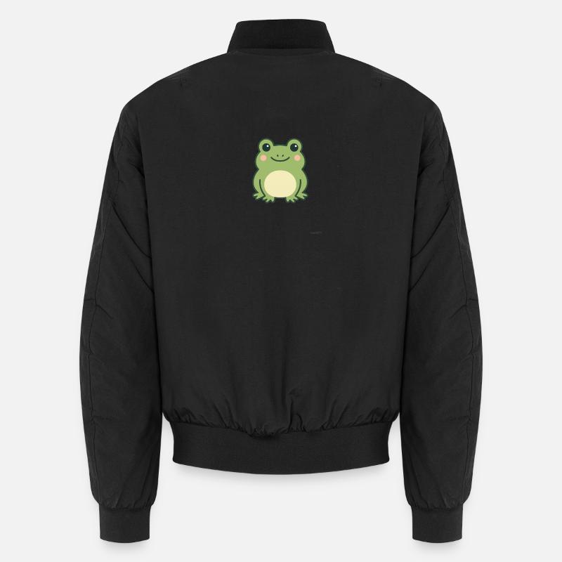 Grenouille Kawaii Bomber unisexe