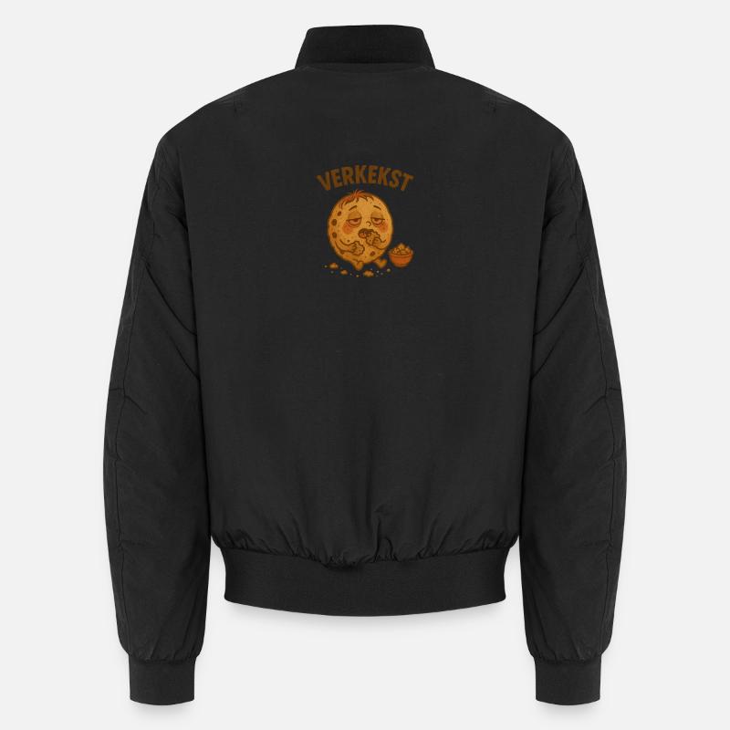 Verkekster Keks - Unisex Bomberjacke - Schwarz