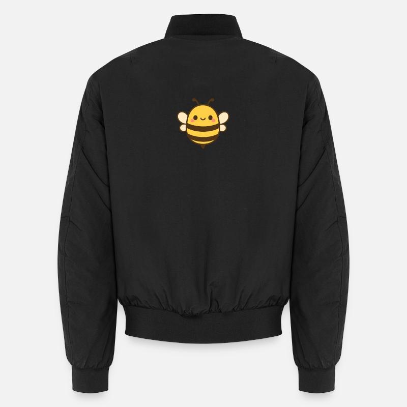 Illustration d’abeille Kawaii Bomber unisexe
