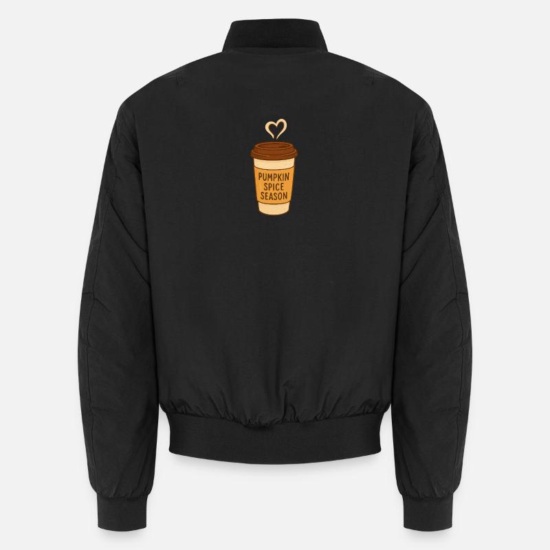 Pumpkin spice season Kaffebecher Design Unisex Bomberjacke