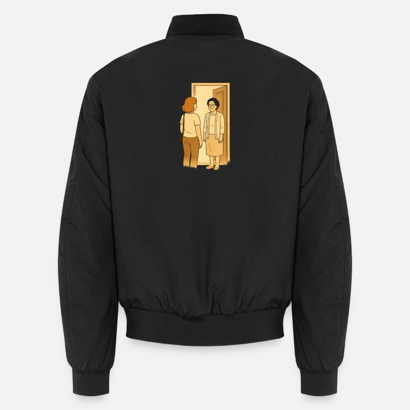 Grandma Karin Unisex Bomber Jacket