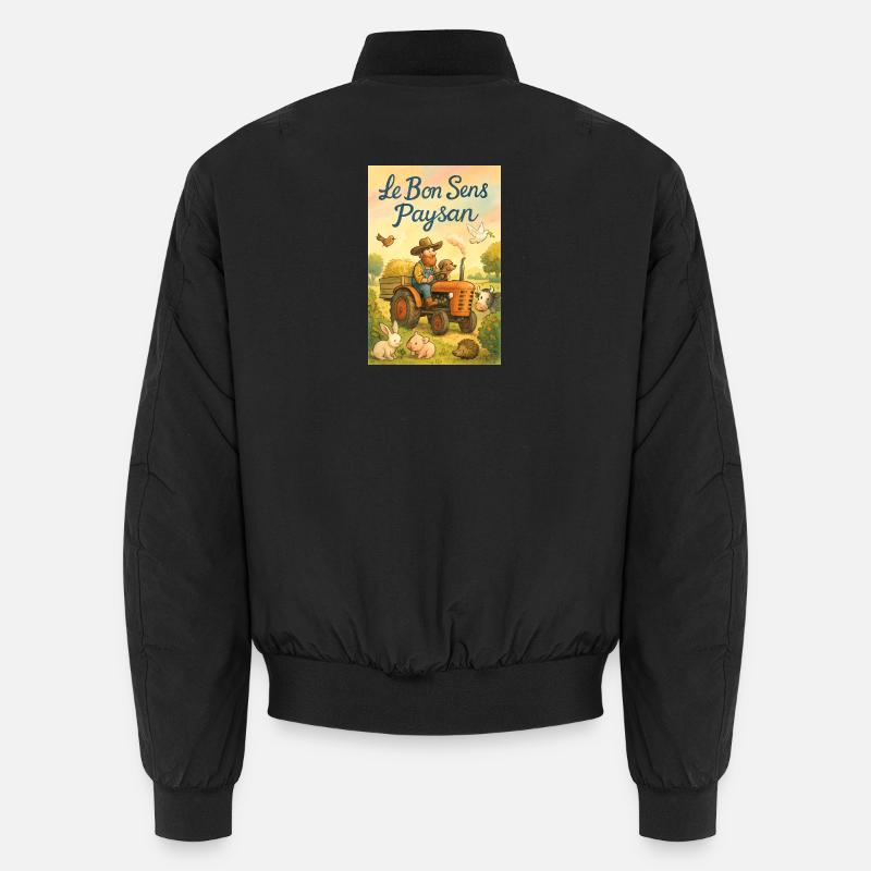 Bäuerlicher gesunder Menschenverstand Unisex Bomberjacke