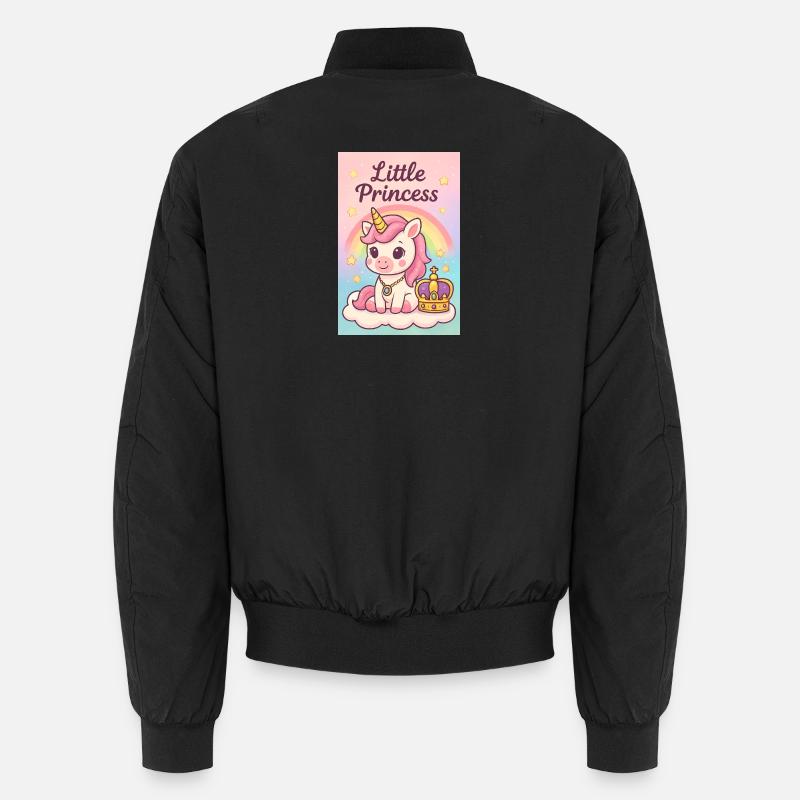 Little Unicorn Princess Unisex Bomber Jacket