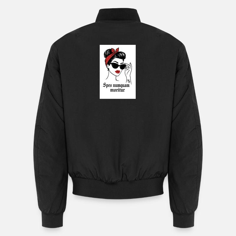 Rubina *Spes* - Bomber unisexe - noir