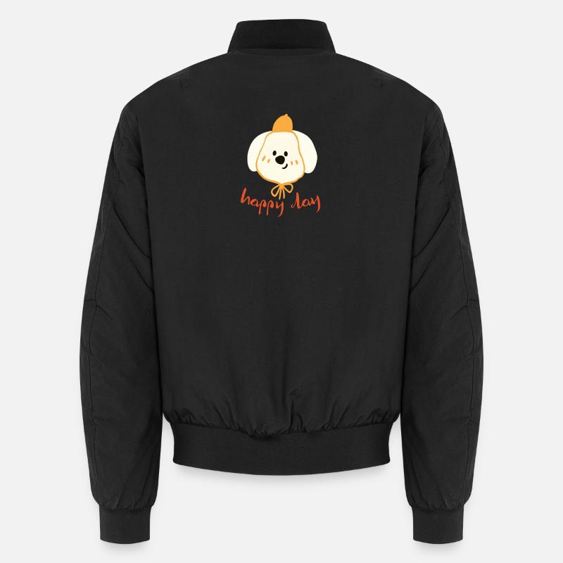 Journée Heureuse, Adorable Chien Bomber unisexe