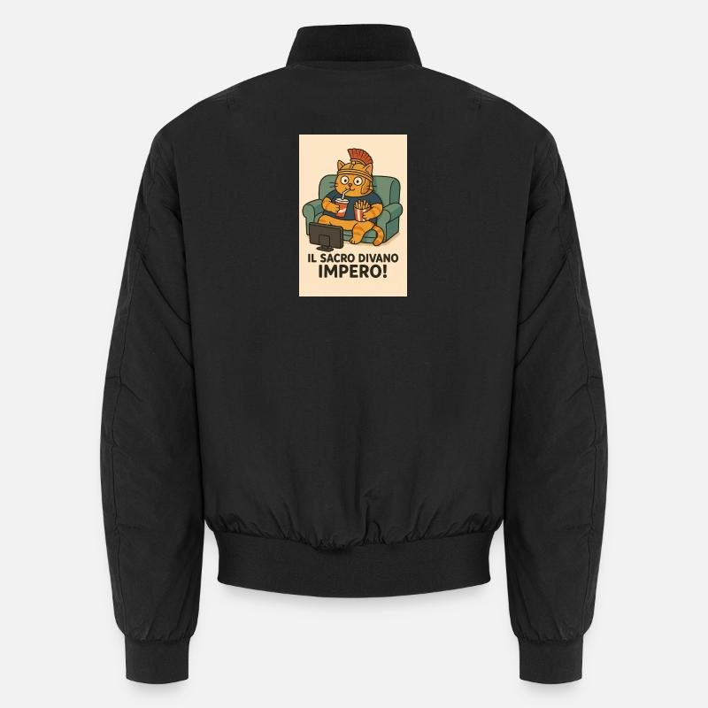 Sacro_divano_Impero - Unisex Bomber Jacket - black