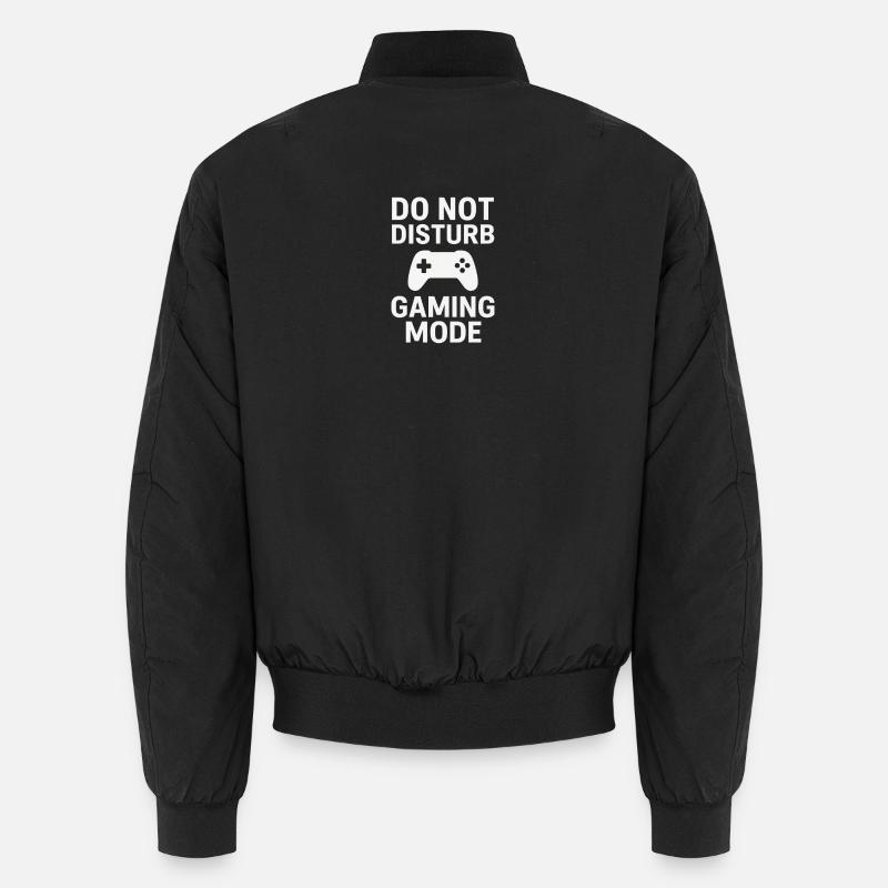 Do Not Disturb – Gaming Mode - Unisex Bomberjacke - Schwarz