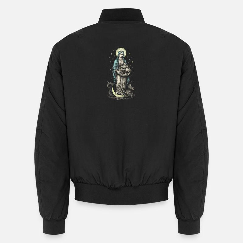 Stella Maris - Unisex Bomberjacke - Schwarz