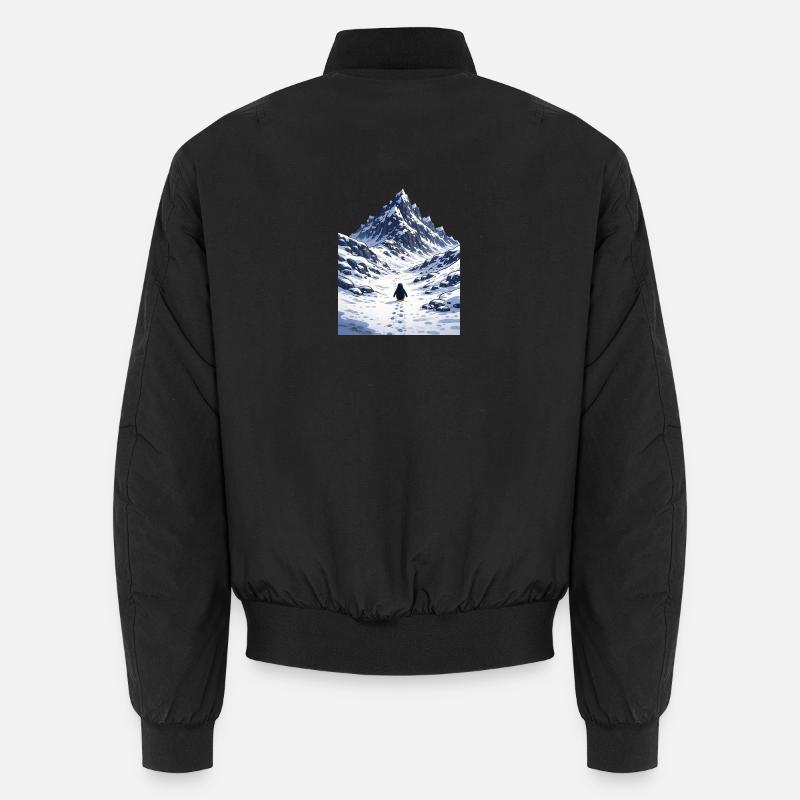 But why Penguin - Unisex Bomberjacke - Schwarz