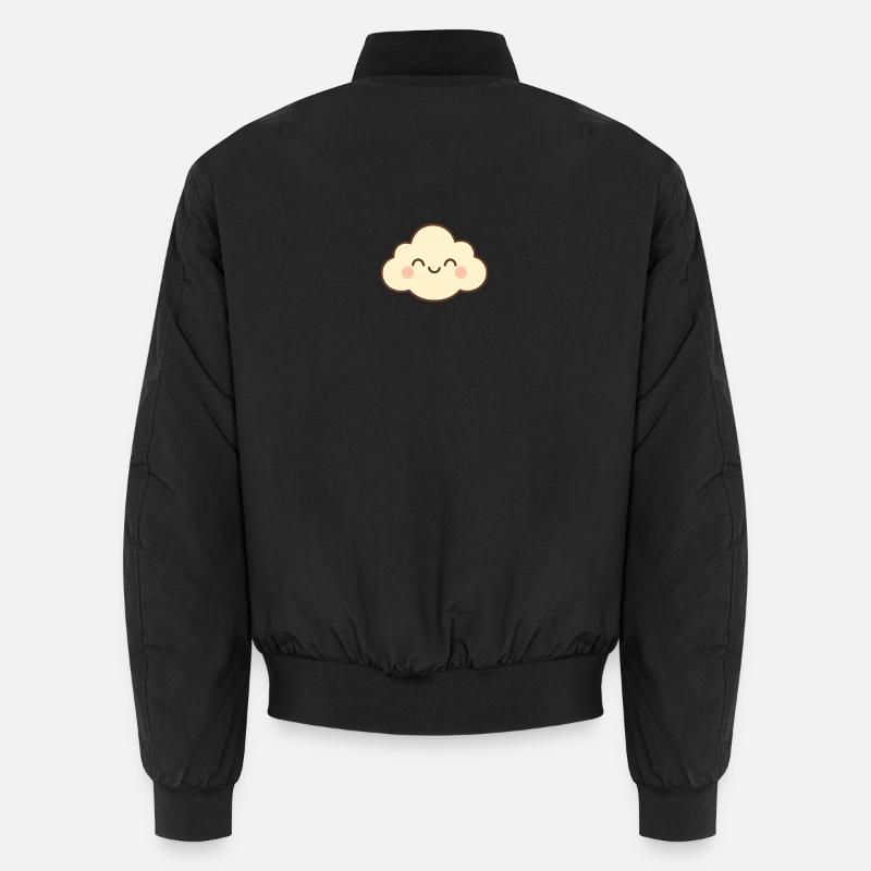 Cloud Sweet Smile - Unisex Bomber Jacket - black