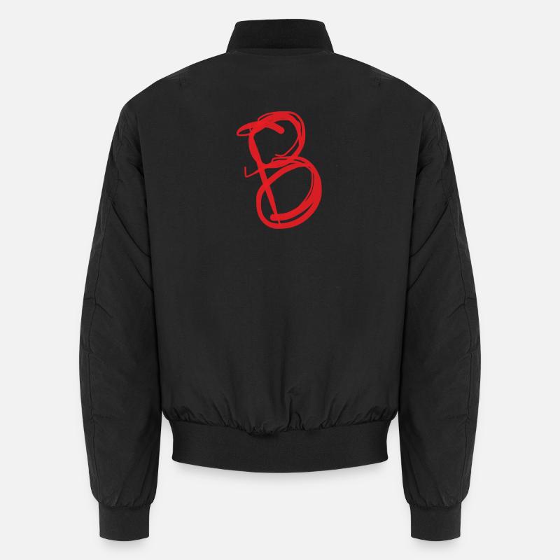 Oblique rouge peppy B Bomber unisexe