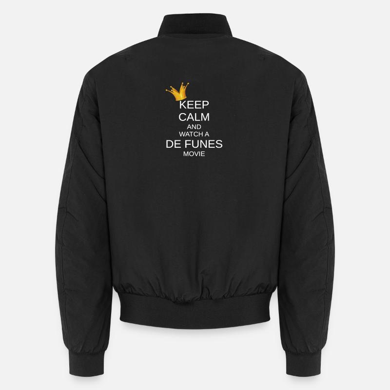 BEHALTEN SIE RUHE - Unisex Bomberjacke - Schwarz