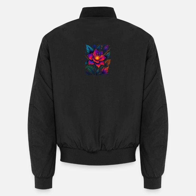 Floraison électrique Bomber unisexe