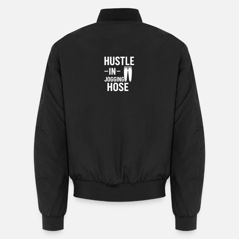 Hustle in sweatpants Unisex Bomber Jacket