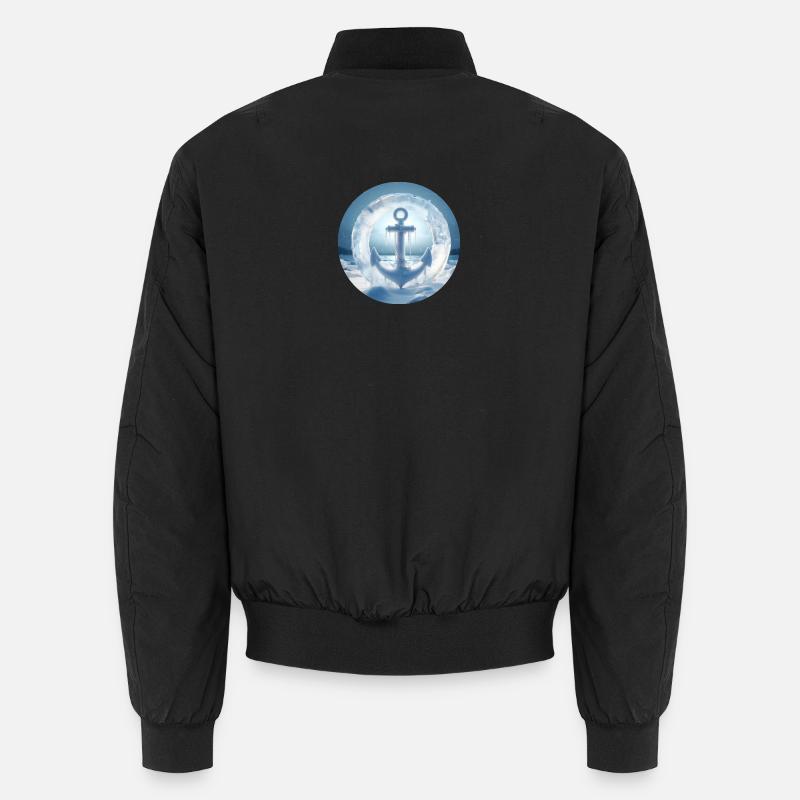 Anker Eis Schnee vereist Unisex Bomberjacke