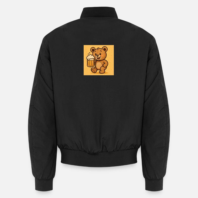 Party sommer design - Unisex Bomberjacke - Schwarz