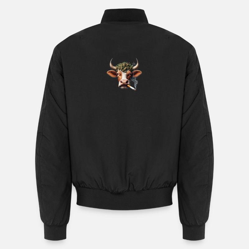 The Smoked Cow Unisex Bomber Jacket