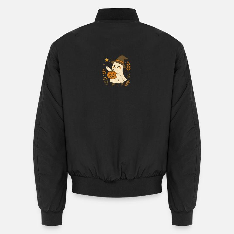 A witchy little ghost Unisex Bomber Jacket