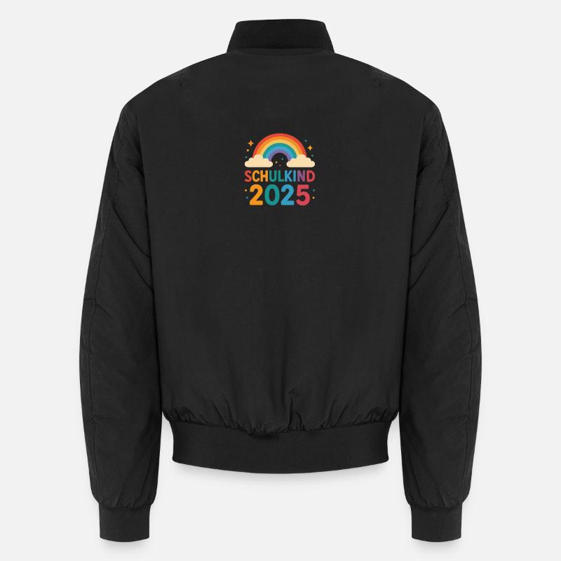 Rainbow Schulkind 2025 Motiv Unisex Bomberjacke