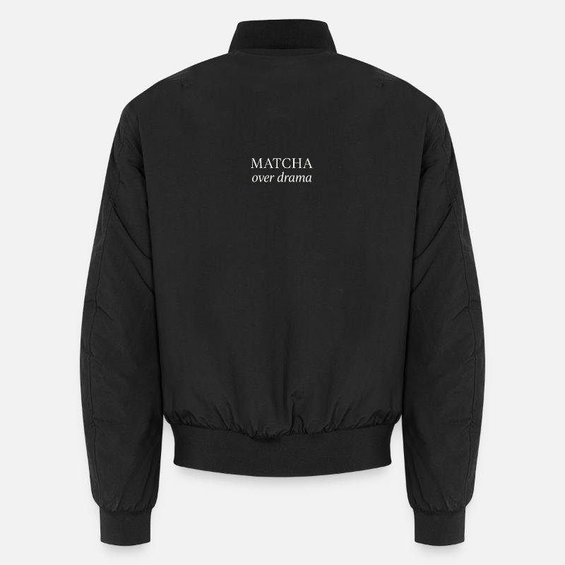 Matcha Over Drama – Zen statt Stress? Unisex Bomberjacke