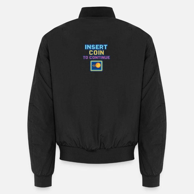Conception de jeux d’arcade Retro Pixel - Bomber unisexe - noir