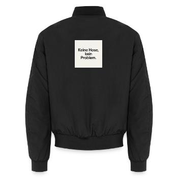JensJensen - Bomber unisexe - noir - Dos - AI Model Male 185 light (185cm)